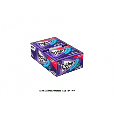 TRIDENT MAX BLUEBERRY 1X14X16,5G